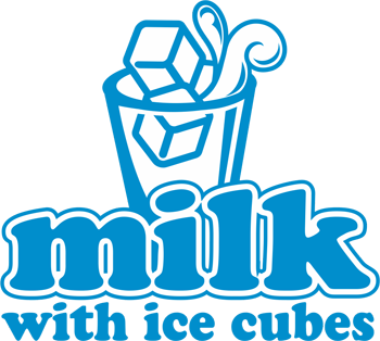 Milk with Ice Cubes